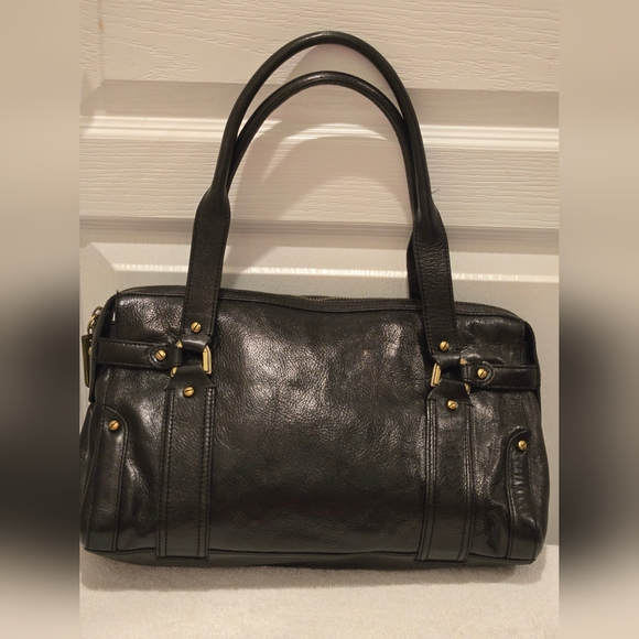 Cole Haan Black Leather Handbag Shoulder bag - Picture 6 of 8